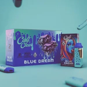 Blue Dream Cali Clear 2G Disposable Vape with Liquid Diamonds