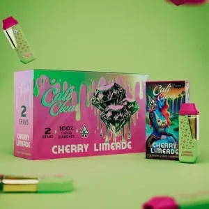 Cherry Limeade Cali Clear 2G Disposable Vape with Liquid Diamonds