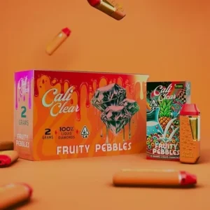 Fruity Pebbles Cali Clear 2G Disposable Vape with Liquid Diamonds