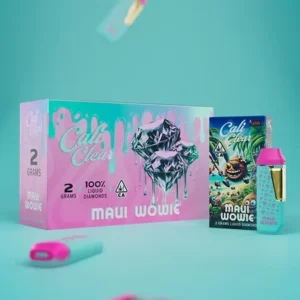 Maui Wowie Cali Clear 2G Disposable Vape with Liquid Diamonds